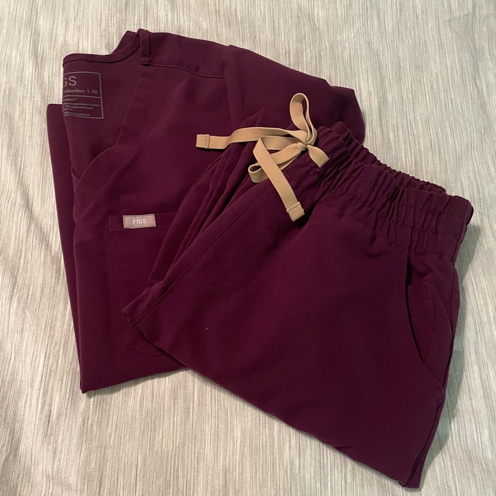 Figs Scrubs - Deep Purple